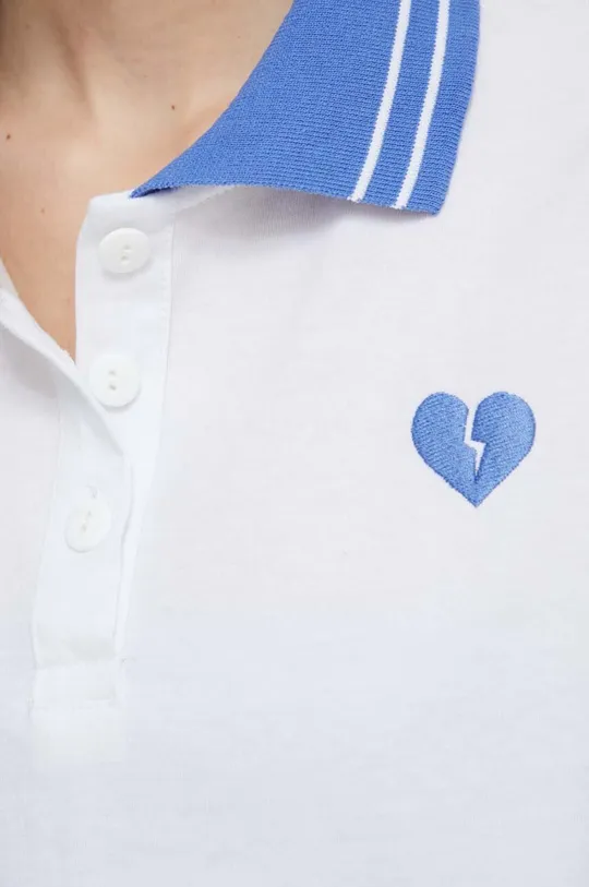 Βαμβακερό μπλουζάκι πόλο Kaotiko Γυναικεία
