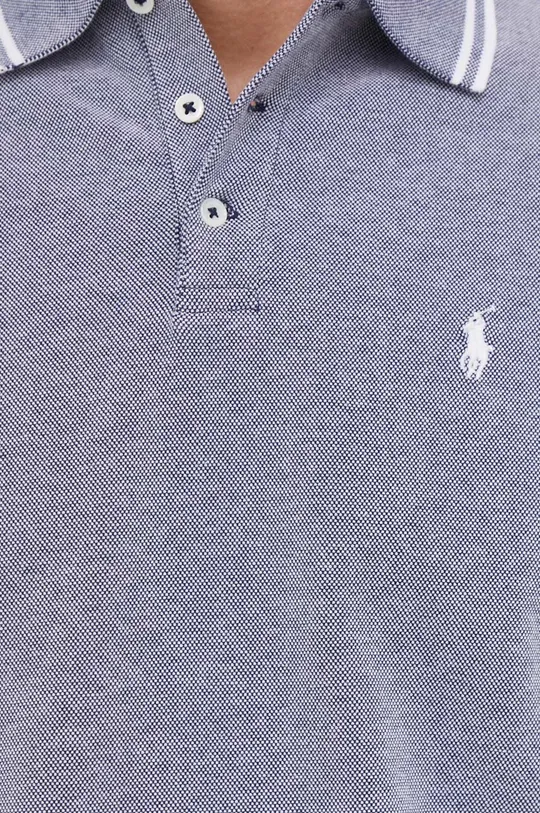 Tričko s dlhým rukávom Polo Ralph Lauren tmavomodrá