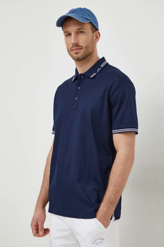 Paul&Shark polo in cotone blu navy