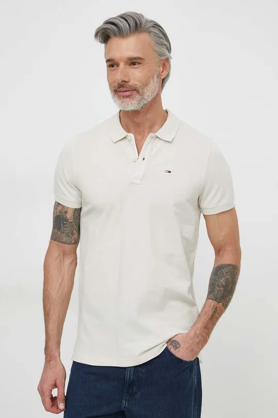 Tommy Jeans polo in cotone 100% Cotone