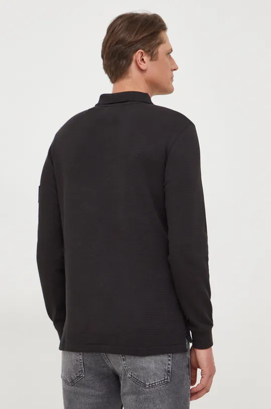 Bombažna majica z dolgimi rokavi Calvin Klein Jeans 100 % Bombaž