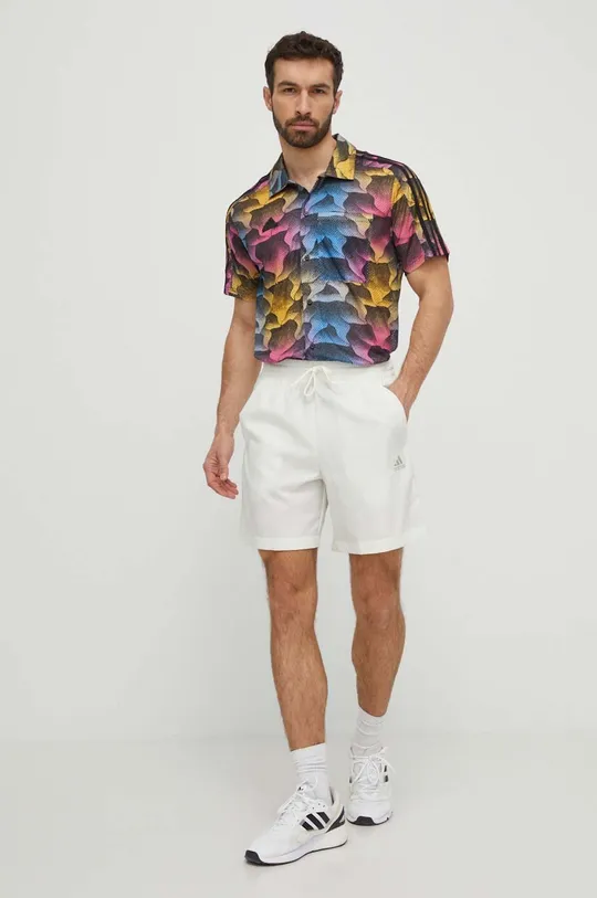 multicolore adidas camicia TIRO Uomo