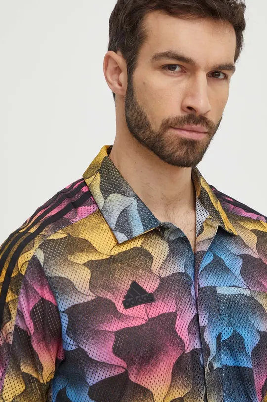 multicolore adidas camicia TIRO