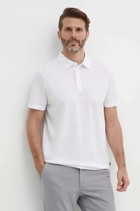 bianco Joop! polo in cotone Pacey