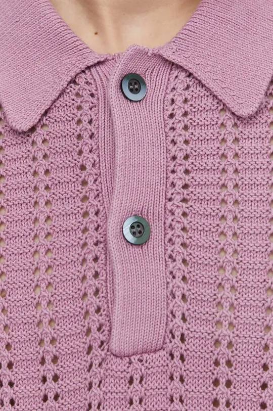 Samsoe Samsoe maglione con aggiunta di lino Uomo