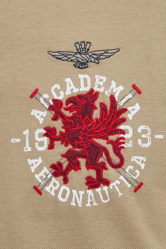 Pamučna polo majica Aeronautica Militare Muški