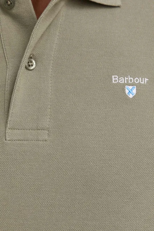 Pamučna polo majica Barbour Muški