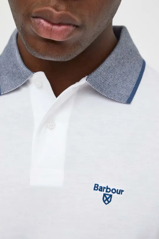 Βαμβακερό μπλουζάκι πόλο Barbour Ανδρικά