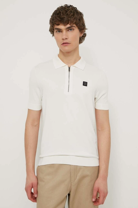 beige HUGO polo