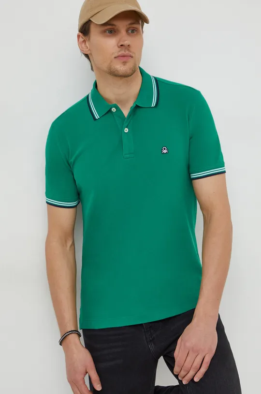 zelena Polo majica United Colors of Benetton Muški