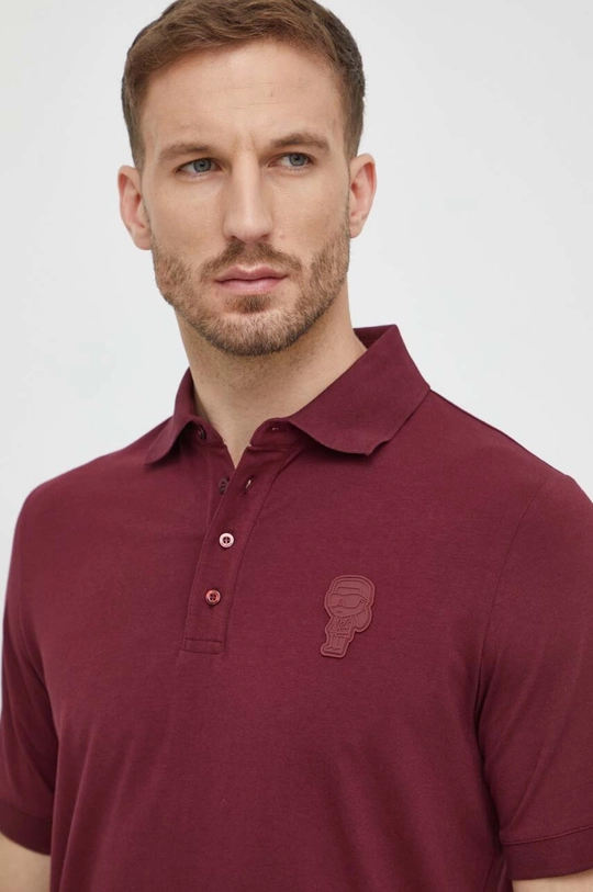 bordo Polo Karl Lagerfeld