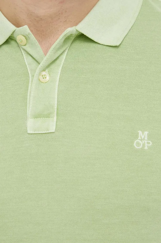 zelená Bavlnené polo tričko Marc O'Polo