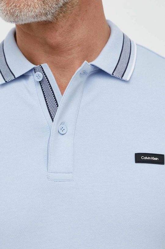 niebieski Calvin Klein polo