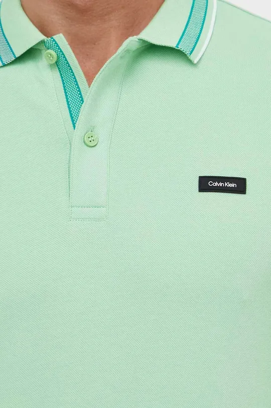 zielony Calvin Klein polo