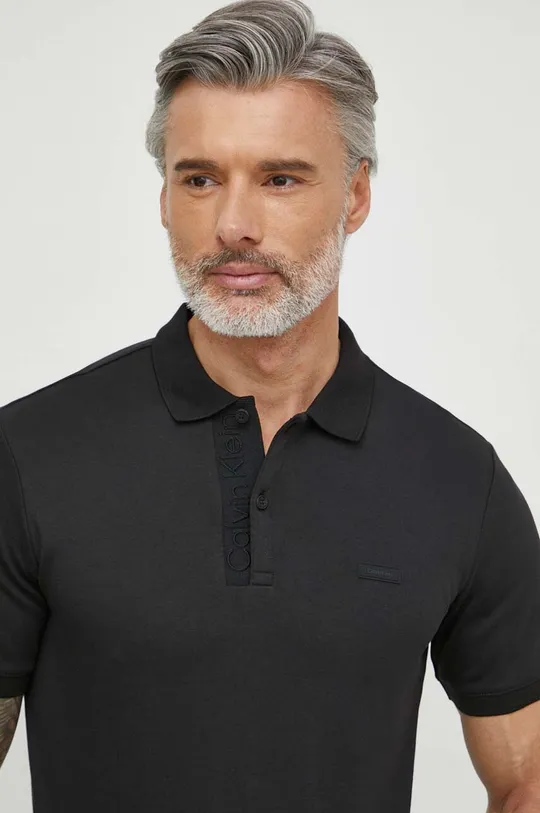 Bavlnené polo tričko Calvin Klein 100 % Bavlna
