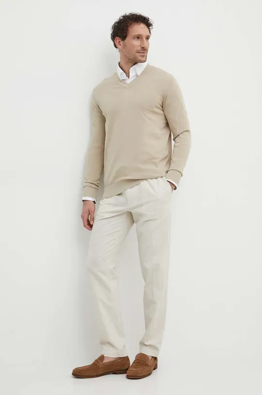 Liu Jo maglione in cotone beige