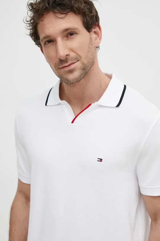 bijela Polo majica Tommy Hilfiger