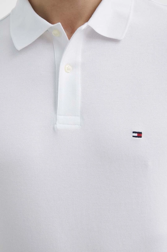 biela Polo tričko Tommy Hilfiger