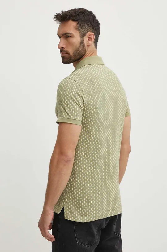 Βαμβακερό μπλουζάκι πόλο Tommy Hilfiger πράσινο