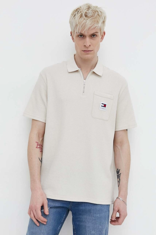 bež Polo Tommy Jeans