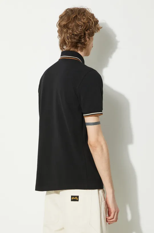 Βαμβακερό μπλουζάκι πόλο Fred Perry Twin Tipped Shirt 100% Βαμβάκι