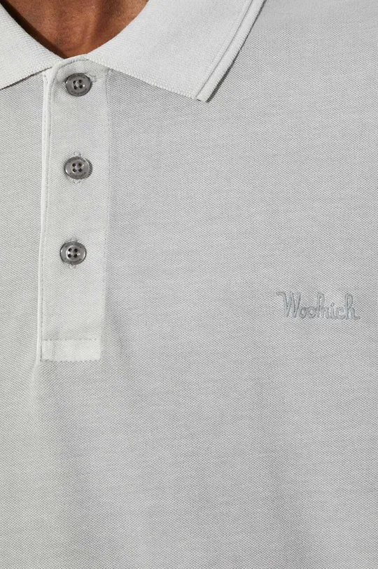 Тениска с яка Woolrich Mackinack Polo