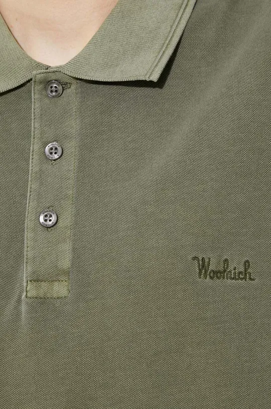 Тениска с яка Woolrich Mackinack Polo