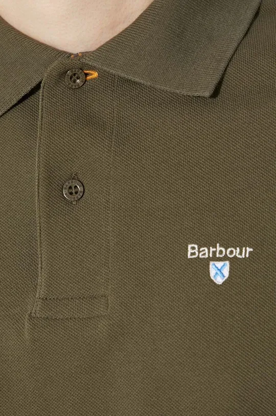 Barbour cotton polo shirt Tartan Pique Polo