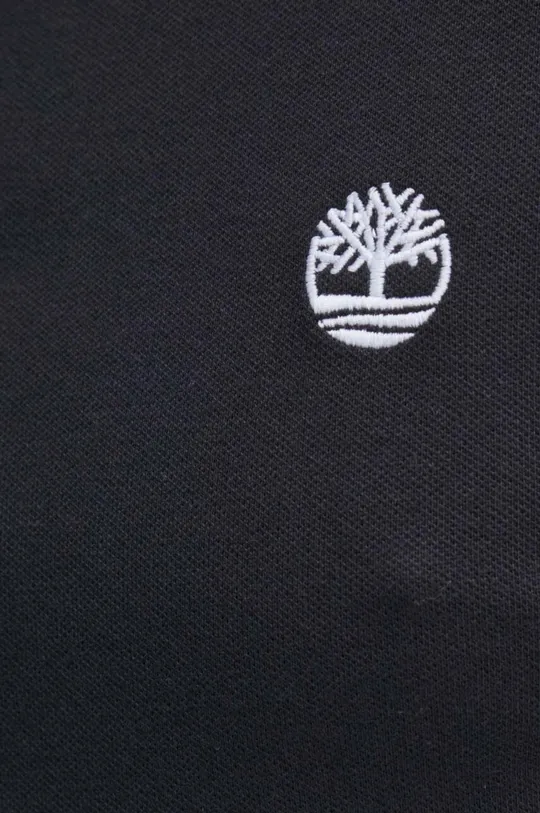 čierna Polo tričko Timberland