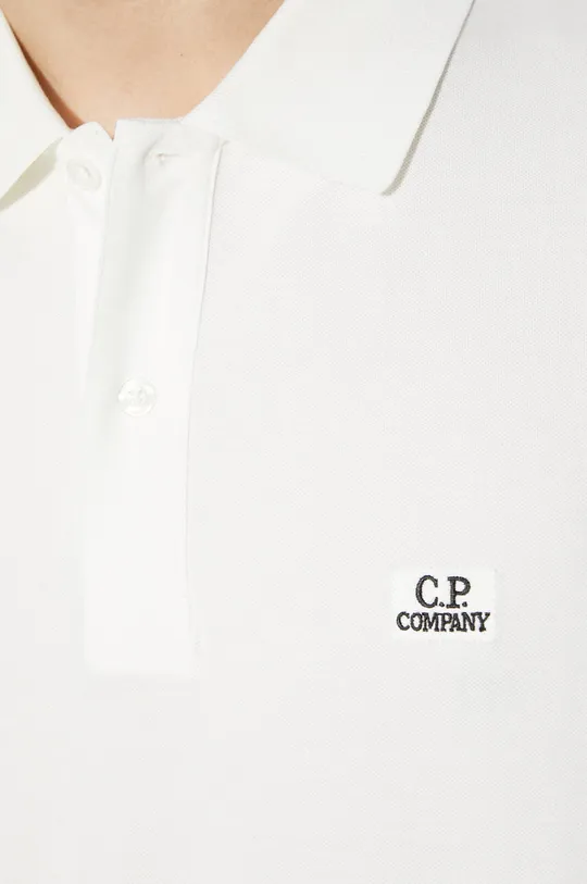 Тениска с яка C.P. Company Stretch Piquet Regular
