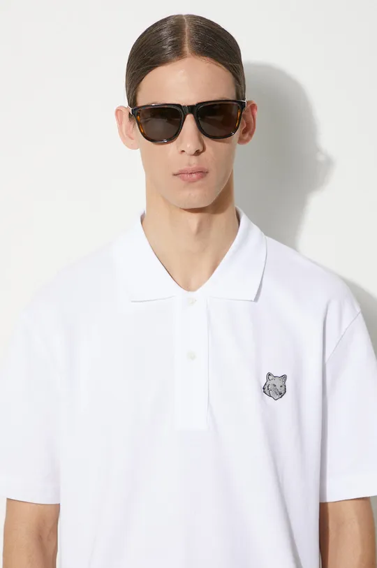 Maison Kitsuné cotton polo shirt Bold Fox Head Patch Comfort Polo Men’s