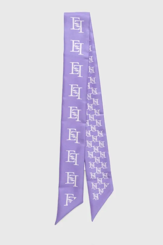 фиолетовой Шелковый платок на шею Elisabetta Franchi Женский