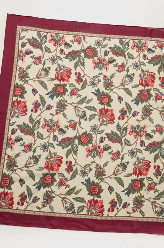 Lauren Ralph Lauren selyem kendő lila