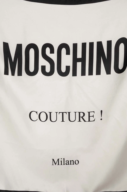 Moschino apaszka jedwabna biały