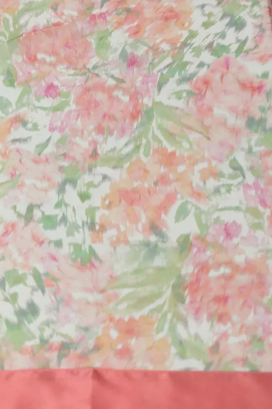Hodvábna šatka Lauren Ralph Lauren ružová