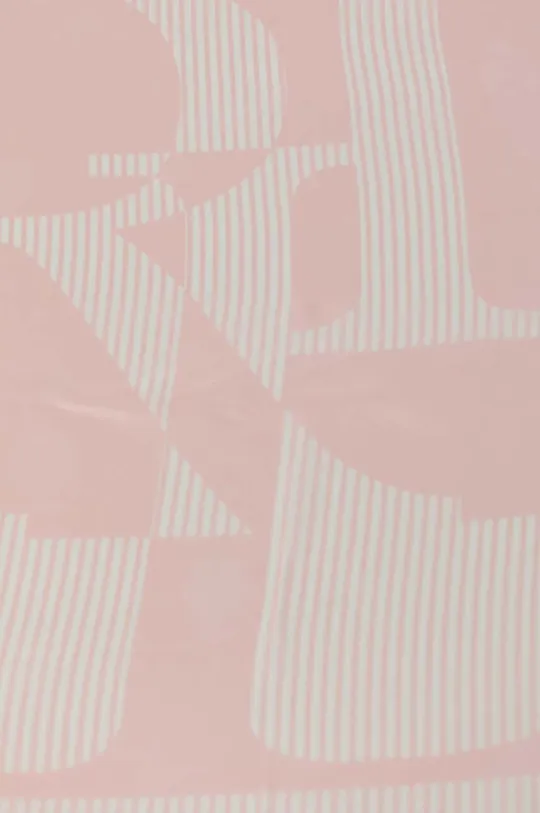 Lauren Ralph Lauren kendő selyemkeverékből rózsaszín