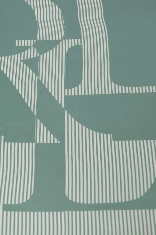 Šatka s prímesou hodvábu Lauren Ralph Lauren zelená