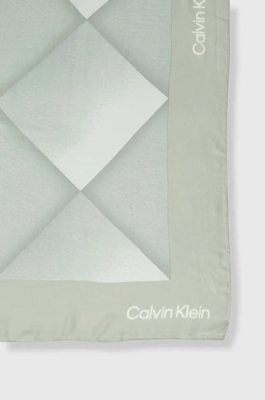 Šatka Calvin Klein zelená