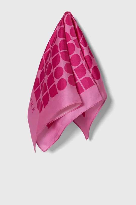 розовый Шелковый платок на шею Kate Spade Женский