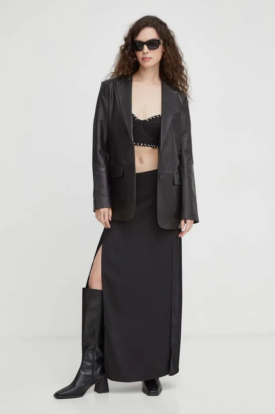 Suknja Bruuns Bazaar crna
