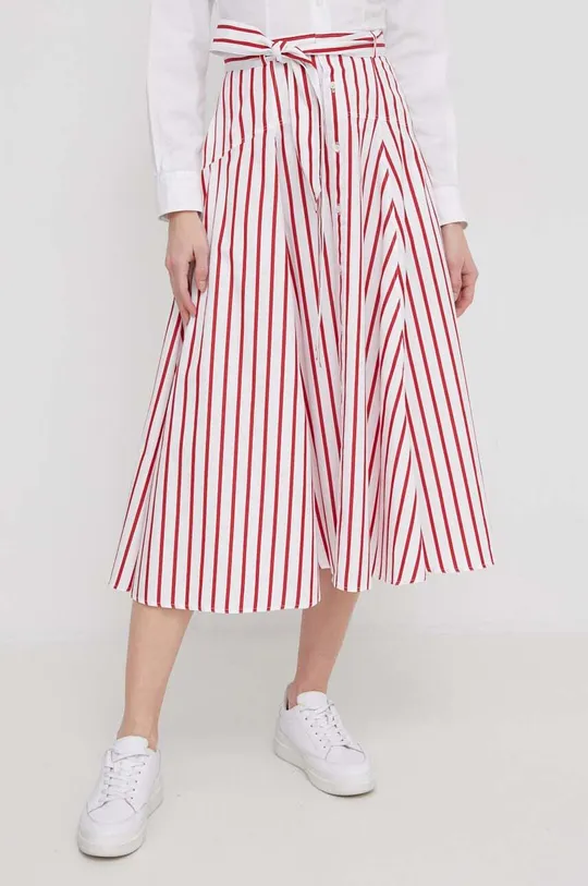 κόκκινο Βαμβακερή φούστα Polo Ralph Lauren Γυναικεία