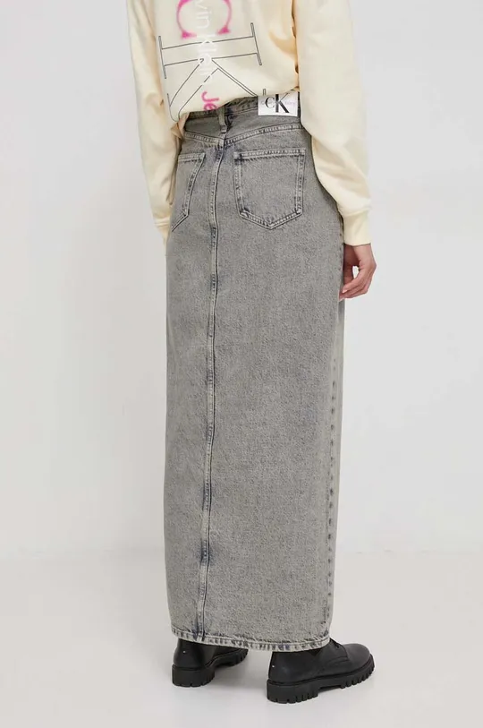 Calvin Klein Jeans spódnica jeansowa 100 % Bawełna
