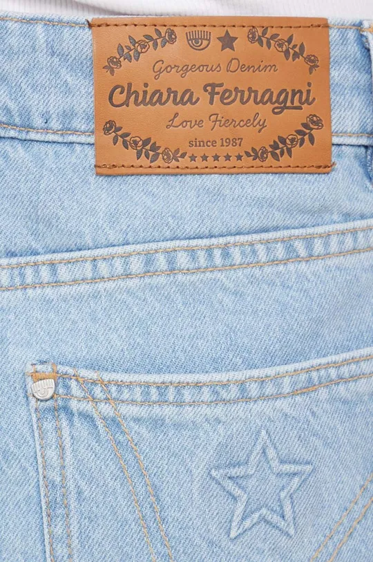 blu Chiara Ferragni gonna di jeans