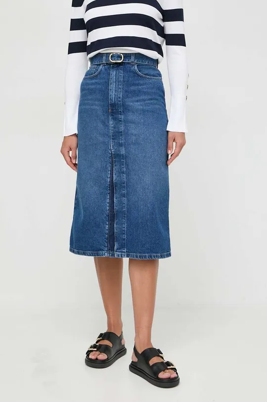 niebieski Twinset spódnica jeansowa Damski