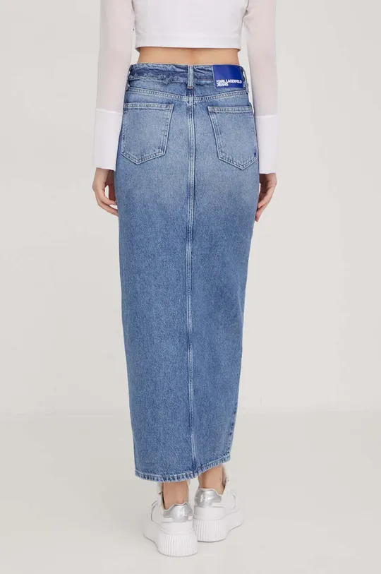 Rifľová sukňa Karl Lagerfeld Jeans Základná látka: 100 % Organická bavlna Podšívka: 65 % Polyester, 35 % Organická bavlna