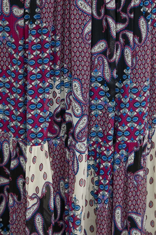fioletowy BA&SH spódnica z domieszką jedwabiu BROOKE