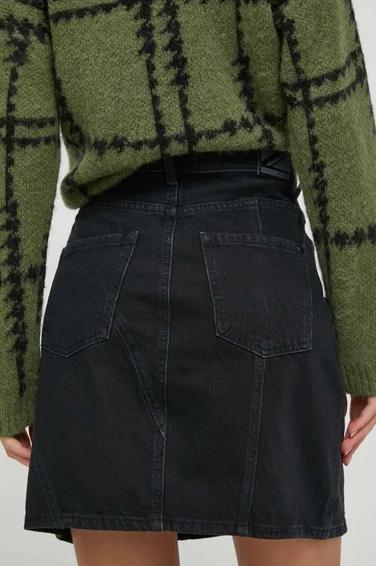 Traper suknja Pepe Jeans LILLY DECO Temeljni materijal: 100% Pamuk Postava džepova: 65% Poliester, 35% Pamuk