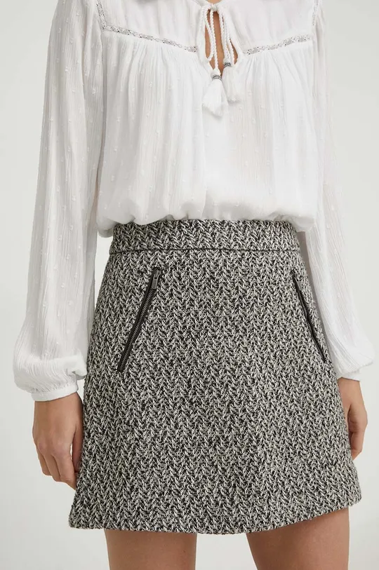 šarena Suknja s primjesom vune Pepe Jeans Ženski