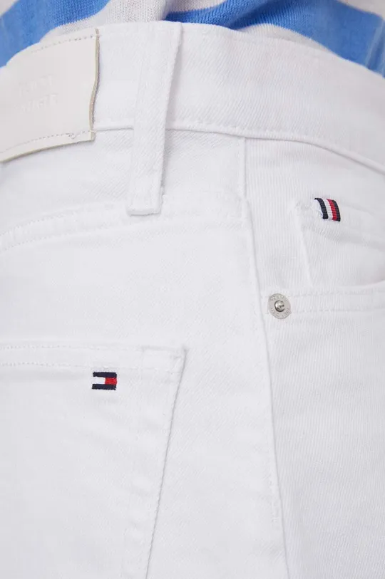 biały Tommy Hilfiger spódnica jeansowa