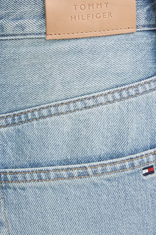 niebieski Tommy Hilfiger spódnica jeansowa